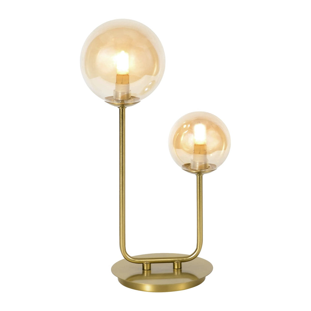 Sobremesa Galaxia Latón Ámbar 11577 - AJP / Alemar - luzguru.com