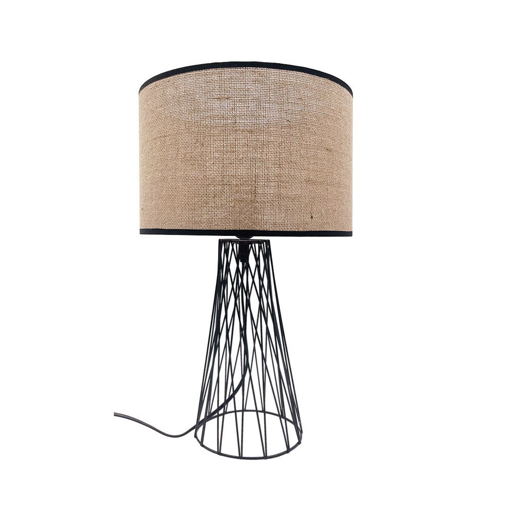 Lámpara de mesa Goran Fabrilamp / Abrila para salón y dormitorio, ref. 161371039