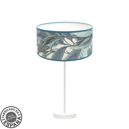 Sobremesa Alto Argel Blanco/Azul de Fabrilamp, diseño moderno para iluminar tu hogar. Disponible en luzguru.com