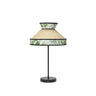 Lámpara Constantinopla Fabrilamp / Abrila textil beis, verde y negro, Ref. 248871106