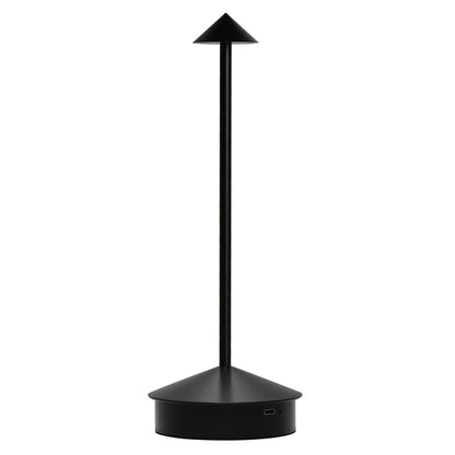 Sobremesa GRAM Negra LED 3W - Batería Recargable - AJP / Alemar - 11725 - luzguru.com