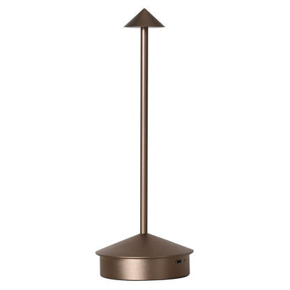 Sobremesa GRAM Topo Metalizado LED 3W - Batería Recargable - AJP / Alemar - 11727 - luzguru.com