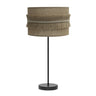 Sobremesa Kala Grande Negro Saco con Flecos de Fabrilamp / Abrila SKU 186771109
