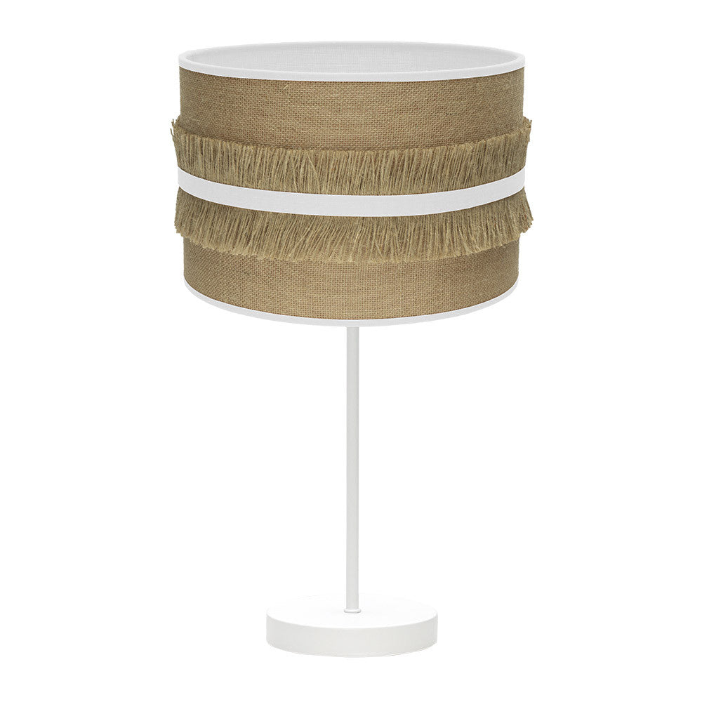 Lámpara de sobremesa Natalia rústica Fabrilamp / Abrila referencia 188571101