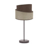 Lámpara de mesa Hara marrón Fabrilamp / Abrila 179871002 para salón y dormitorio