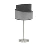Lámpara de mesa Hara níquel Fabrilamp / Abrila 179871028, diseño moderno.