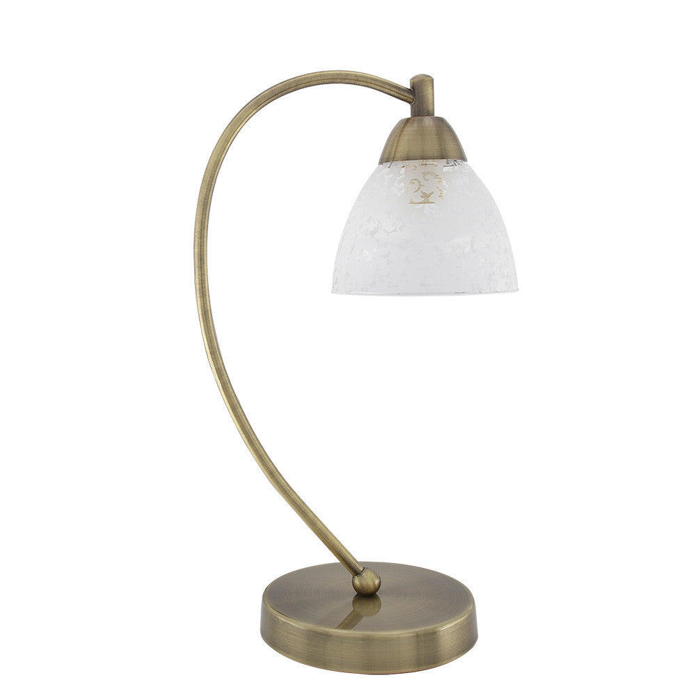 Lámpara Sobremesa Jaipur Clásica Vintage Cuero Fabrilamp / Abrila Ref. 155371014