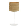 Lámpara sobremesa Jerte Fabrilamp / Abrila blanco y madera clara 176871085