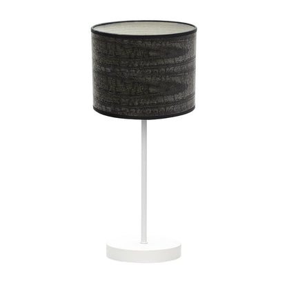 Lámpara de mesa Jerte madera negra Fabrilamp / Abrila 176871009