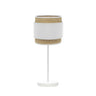 Lámpara de mesa Kandy Fabrilamp / Abrila con pantalla textil natural, ref. 174271001