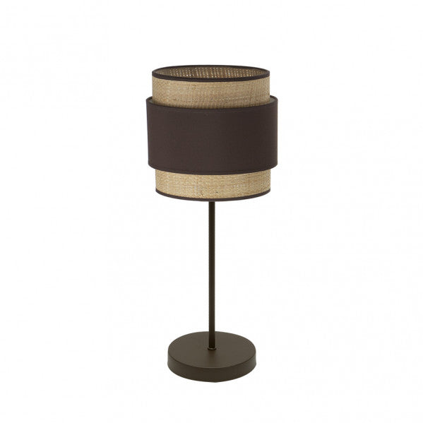 Sobremesa Kandy Natural/Marrón de Fabrilamp, diseño moderno y elegante para iluminar tu hogar.