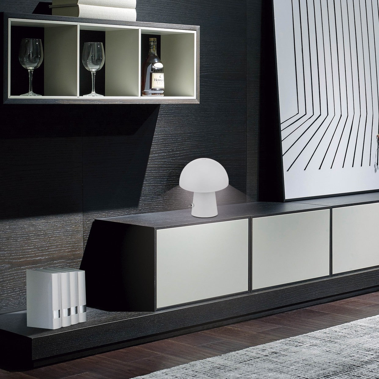 Sobremesa KENT Blanca AJP / Alemar - 11612 - luzguru.com