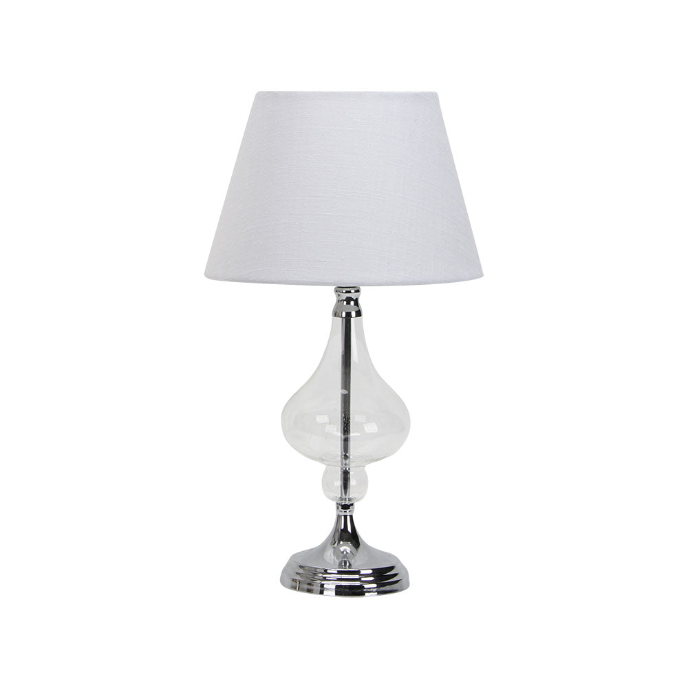 Lámpara de mesa Kriberis Fabrilamp / Abrila clásica en cromo, referencia 134871020