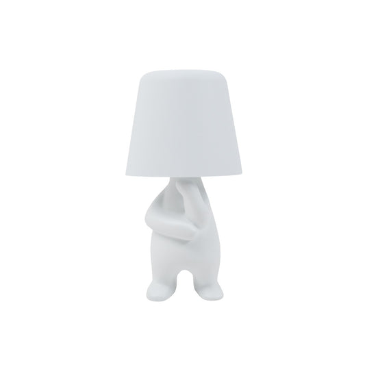 Lámpara de Sobremesa LED Recargable Lenox 3W Blanco AJP - vista principal | AJP / Alemar