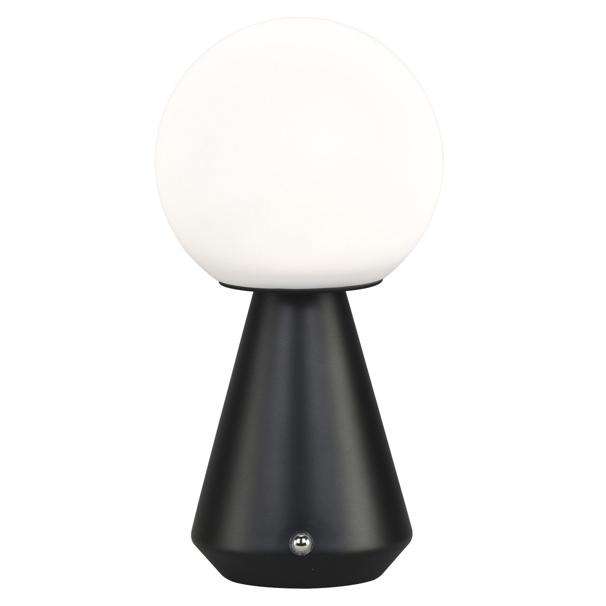 Sobremesa LOGAL Negra LED Recargable - AJP / Alemar - 11708 - luzguru.com