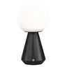 Sobremesa LOGAL Negra LED Recargable - AJP / Alemar - 11708 - luzguru.com