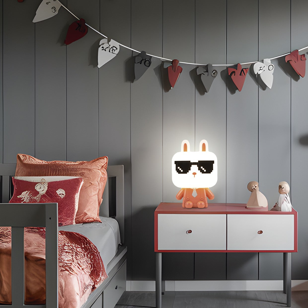 Sobremesa Perro Rojo AJP/Alemar Mascotas Ref. 11758 - Medidas: [inserta medidas aquí] - luzguru.com
