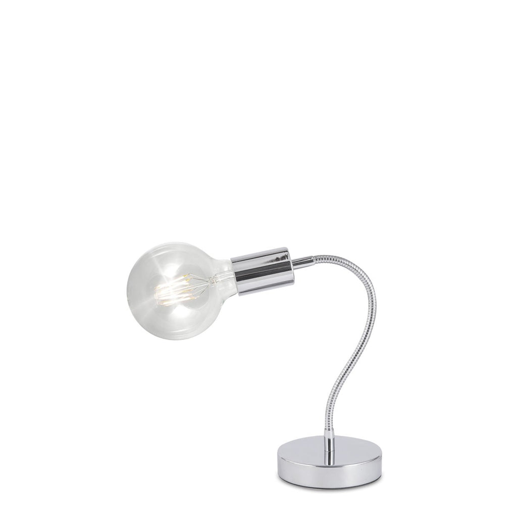 Sobremesa Melisa Cromo AJP/Alemar (Ref. 60031): Dimensiones detalladas.  Elegancia y funcionalidad para tu hogar.  Compra en LuzGuru.com
