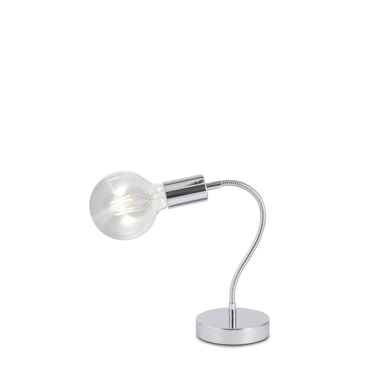 Sobremesa Melisa Cromo AJP/Alemar (Ref. 60031): Dimensiones detalladas.  Elegancia y funcionalidad para tu hogar.  Compra en LuzGuru.com
