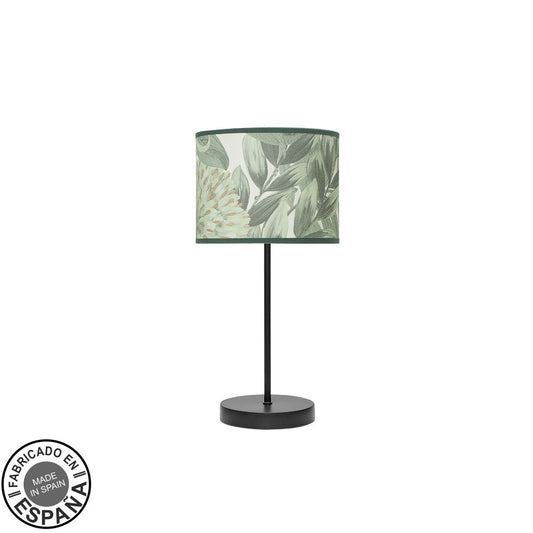 Lámpara de sobremesa MODA Fabrilamp / Abrila con diseño de hoja verde, referencia 212470019