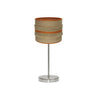 Lámpara de mesa Natalia rústica naranja Fabrilamp / Abrila 188571004