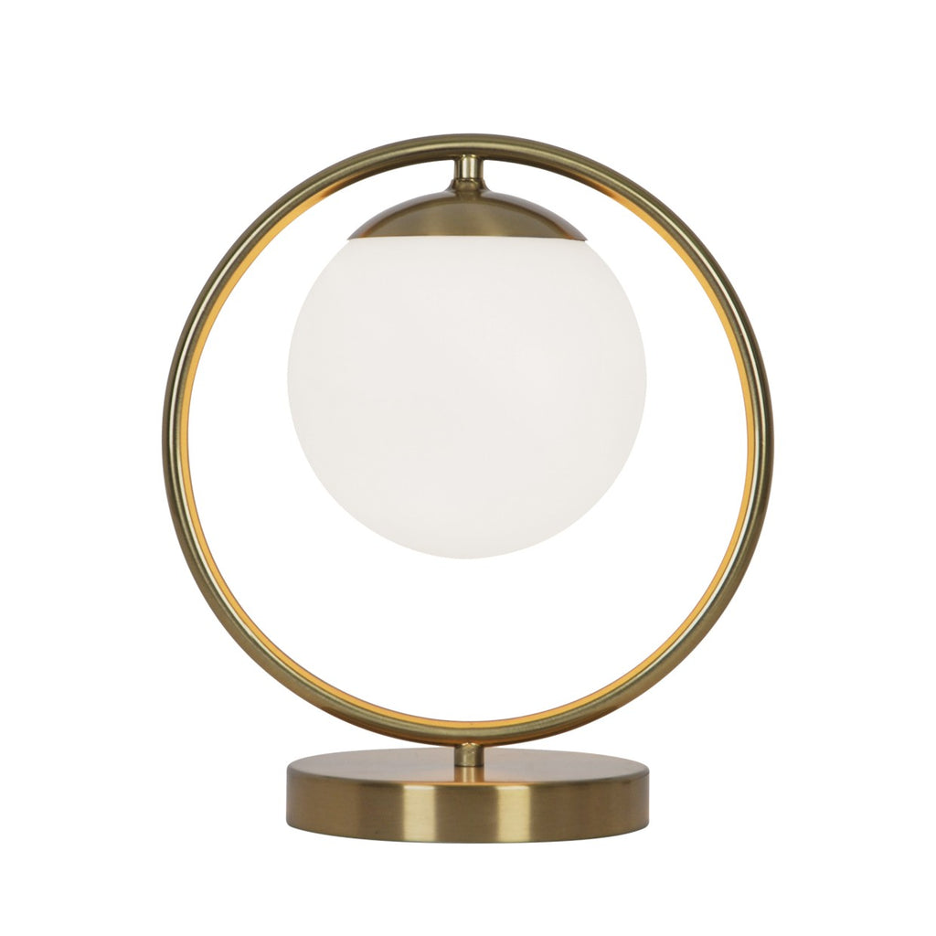 AJP / Alemar 11311 - Sobremesa Odil Latón Opal - luzguru.com