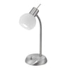 AJP / Alemar 10449 - Lámpara de Sobremesa Opal Niquel Satinado - luzguru.com