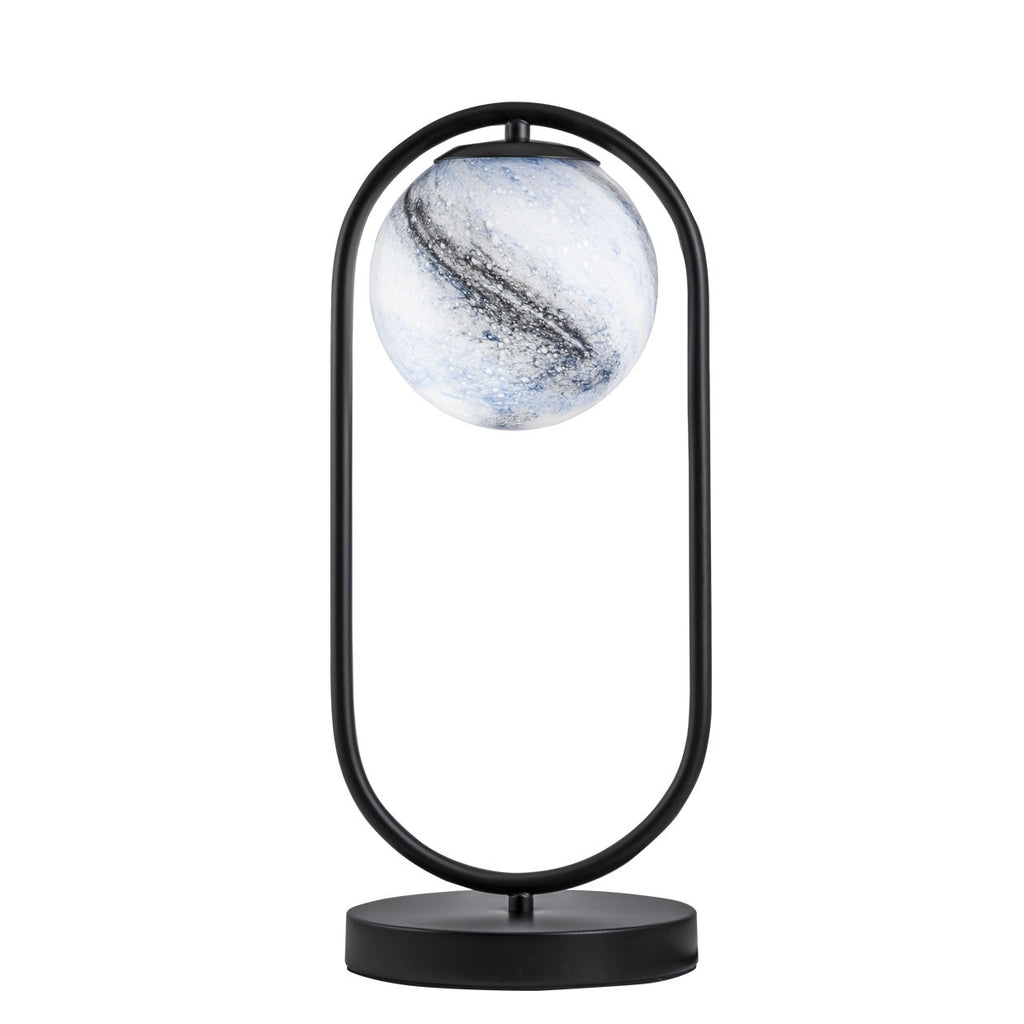 Lámpara de sobremesa Palestra Negra AJP / Alemar - 10691 - luzguru.com