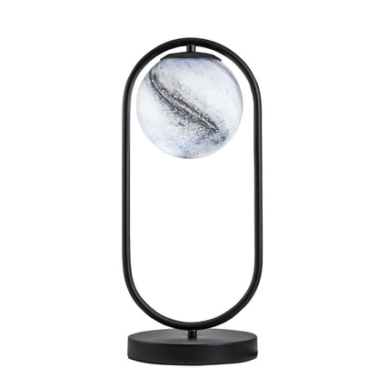 Lámpara de sobremesa Palestra Negra AJP / Alemar - 10691 - luzguru.com