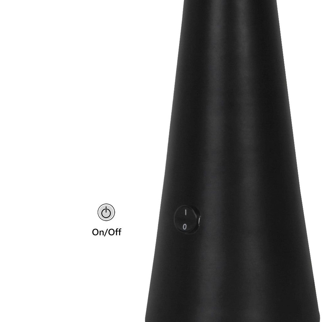 Sobremesa Patrick Negra-Opal AJP/Alemar (Ref. 11265): Dimensiones detalladas. Iluminación elegante y moderna para tu hogar. Compra en LuzGuru.
