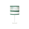 Lámpara de mesa Caledonia Fabrilamp / Abrila nature blanco y verde ref. 248971006