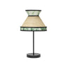 Lámpara Constantinopla Fabrilamp / Abrila textil beis y verde, Ref. 248871006