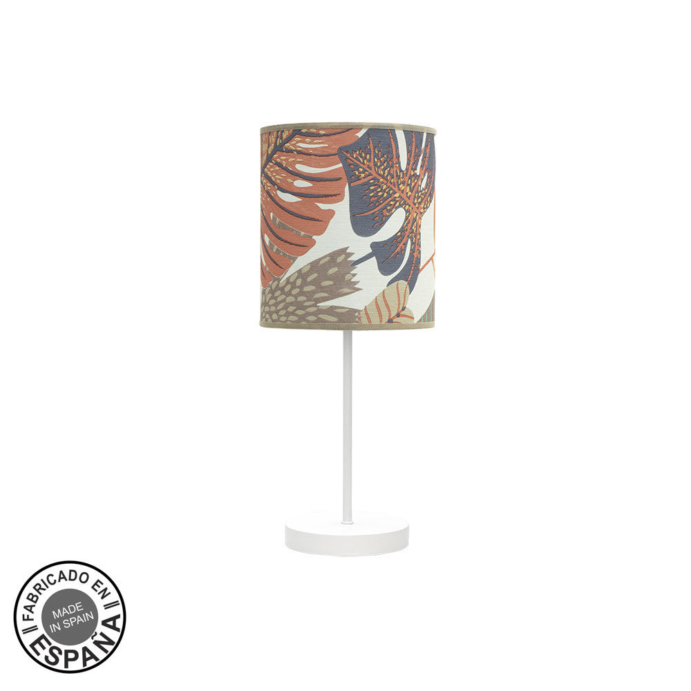 Lámpara de mesa Etiopia Fabrilamp / Abrila con estampado caldera, referencia 225271030