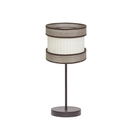 Lámpara de mesa HOME Marrón y Beige Fabrilamp / Abrila 175571002