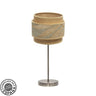 Lámpara Sobremesa Samoa Fabrilamp / Abrila Cuero Camel Ref. 231471014
