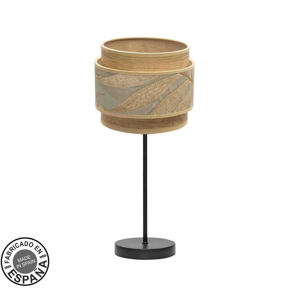 Lámpara de Sobremesa Samoa Fabrilamp / Abrila 231471009, estilo boho industrial