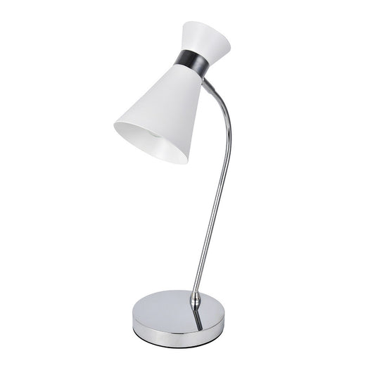 Flexo Petra Orientable Blanco y Cromo Fabrilamp / Abrila 154371001