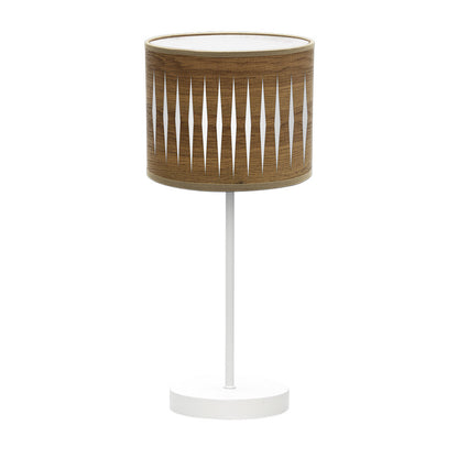 Sobremesa Piron Blanco y Madera Fabrilamp / Abrila 177271084