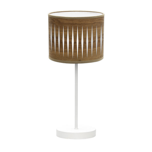 Sobremesa Piron Blanco y Madera Fabrilamp / Abrila 177271084