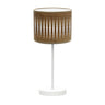 Sobremesa Piron Blanco y Madera Fabrilamp / Abrila 177271084