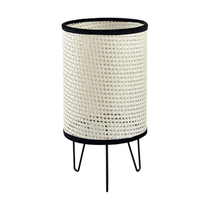 Sobremesa Polo Rejilla Natural Negra - AJP / Alemar - 11372 - luzguru.com