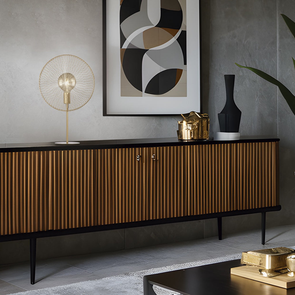 Sobremesa Portals Oro AJP/Alemar Ref. 10754 - Medidas: [Insertar medidas aquí] - luzguru.com
