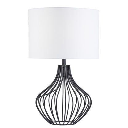 Sobremesa Prato Negra AJP Alemar 10870: Medidas detalladas. Ilumina con estilo tu hogar con esta elegante lámpara de sobremesa de metal negro y pantalla textil. 60W E27. Envío rápido en LuzGuru.
