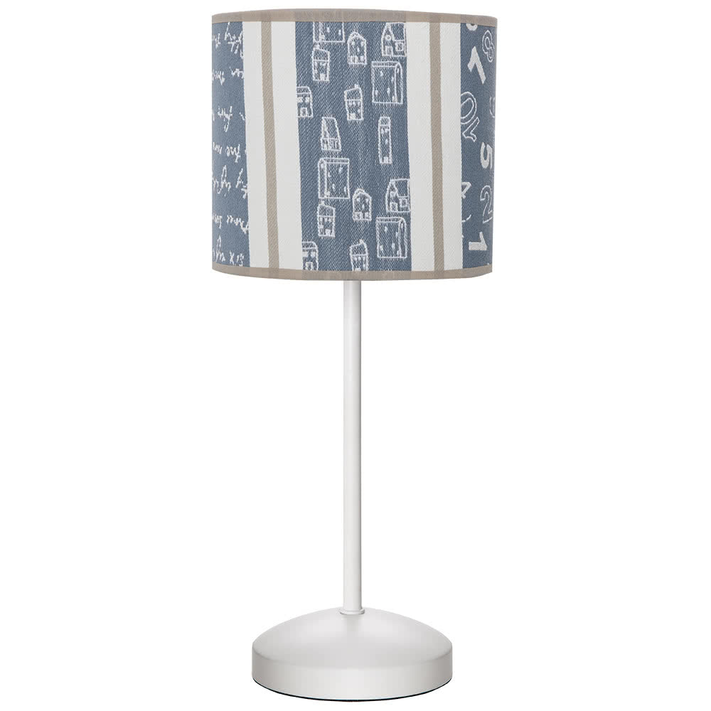 Lámpara de mesa infantil Retal Celeste Fabrilamp / Abrila 076271048