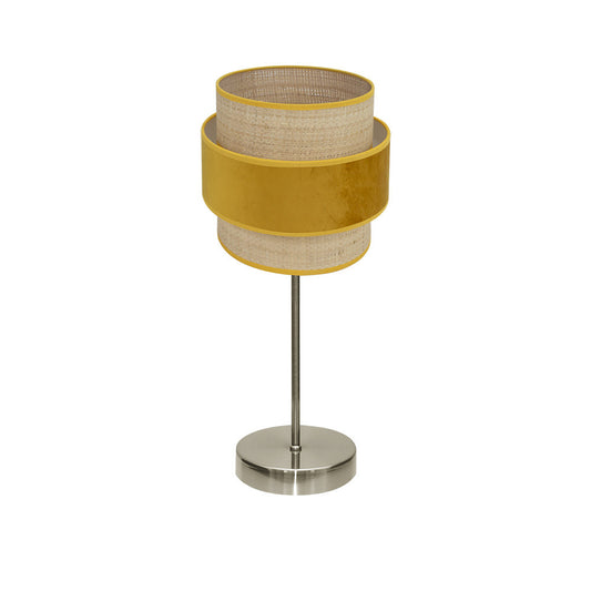 Lámpara Sobremesa Nature Reyes Cuero y Yema Fabrilamp / Abrila 177471050