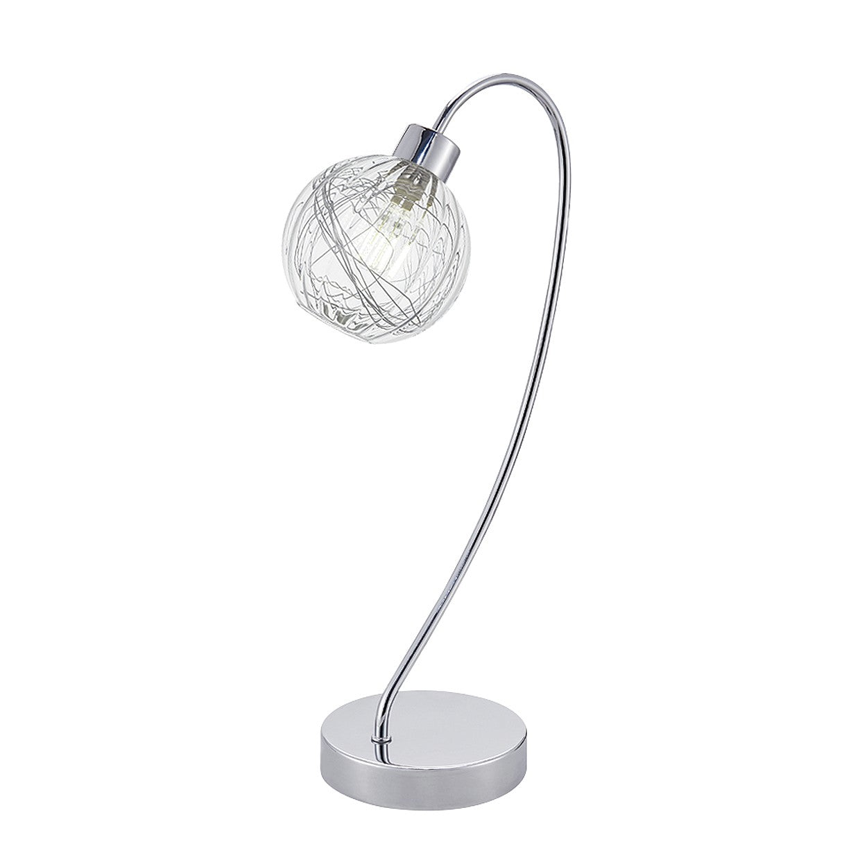 Lámpara de sobremesa AJP / Alemar ROLO Cromo - luzguru.com