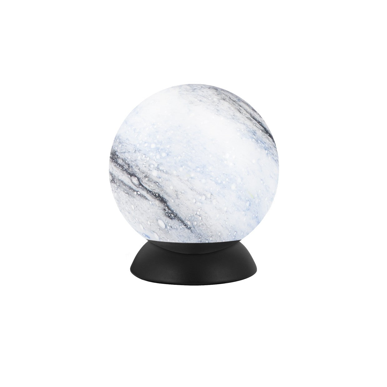 Sobremesa Salem Negra 40W E-14 AJP/Alemar (Ref. 11236) - Medidas. Iluminación elegante para tu hogar. LuzGuru.com
