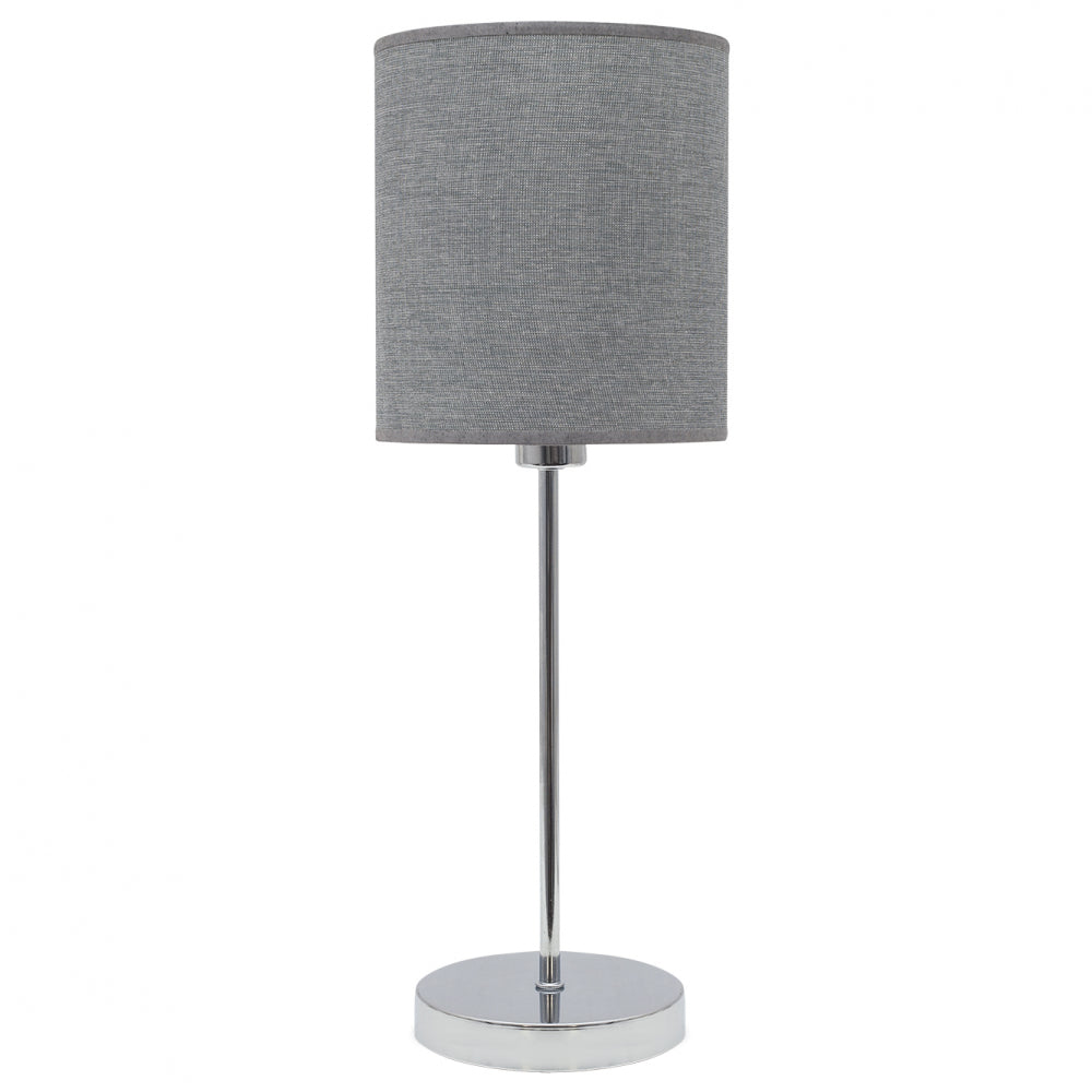 Lámpara de mesa Axel plata Fabrilamp / Abrila, referencia 124971010