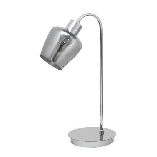 Lámpara de mesa Soline Fabrilamp / Abrila moderna cromo y cristal, Ref. 123770120