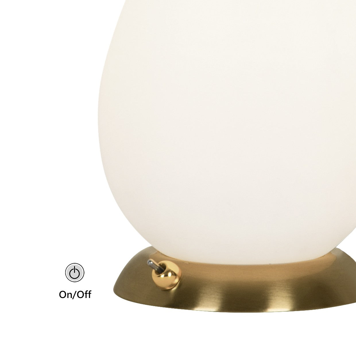 Sobremesa Tales Latón-Opal AJP/Alemar Ref. 11263 - Medidas: [Insertar medidas aquí]. Lámpara sobremesa elegante y funcional. LuzGuru.
